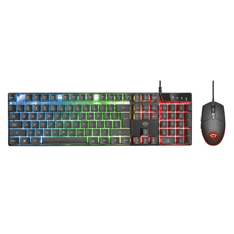 ارسال فوری   گارانتی اصلی   کیبورد و ماوس مخصوص بازی تراست مدل GXT 838 Azor combo US Desktop
