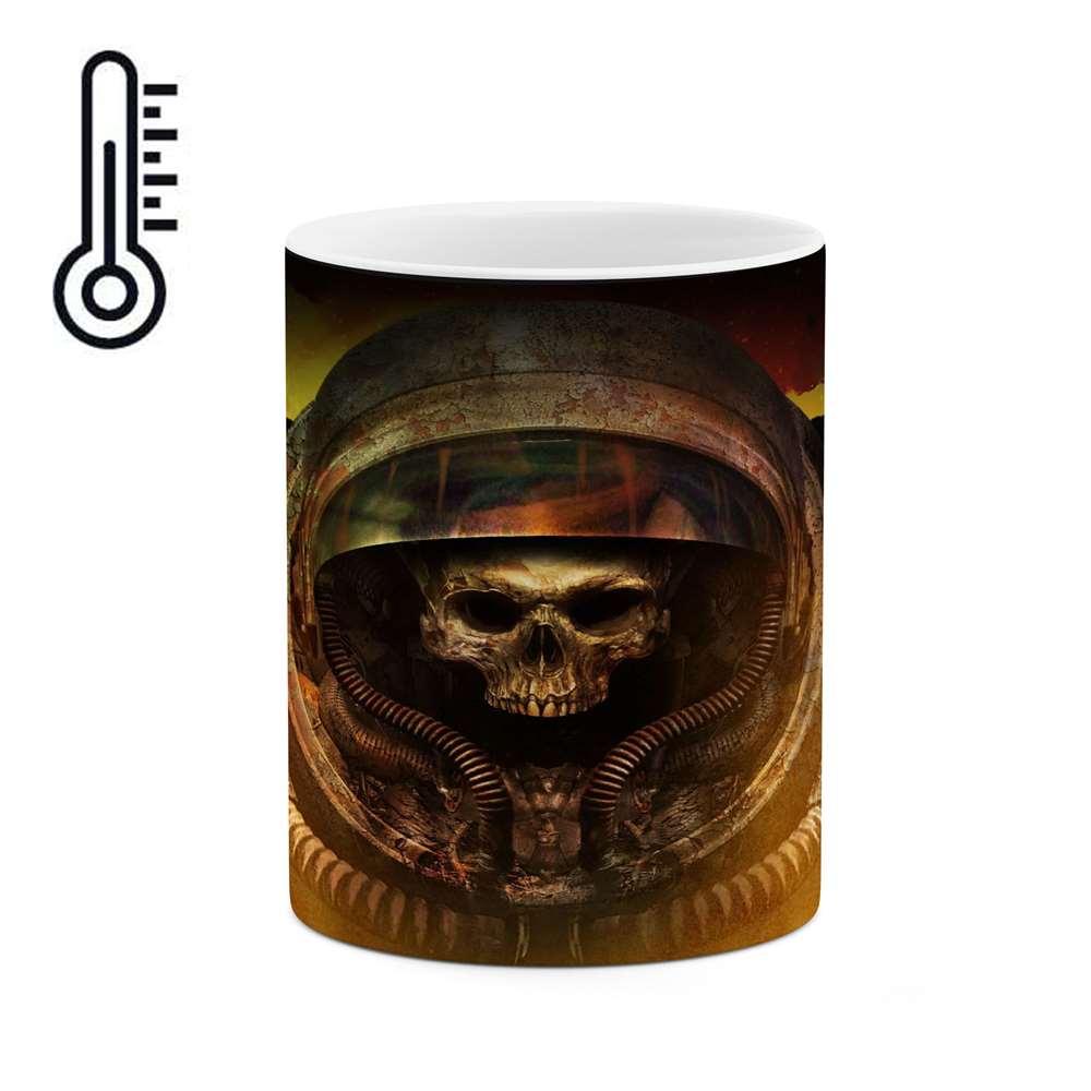 ماگ حرارتی کاکتی طرح فانتزی مدل mgh14451