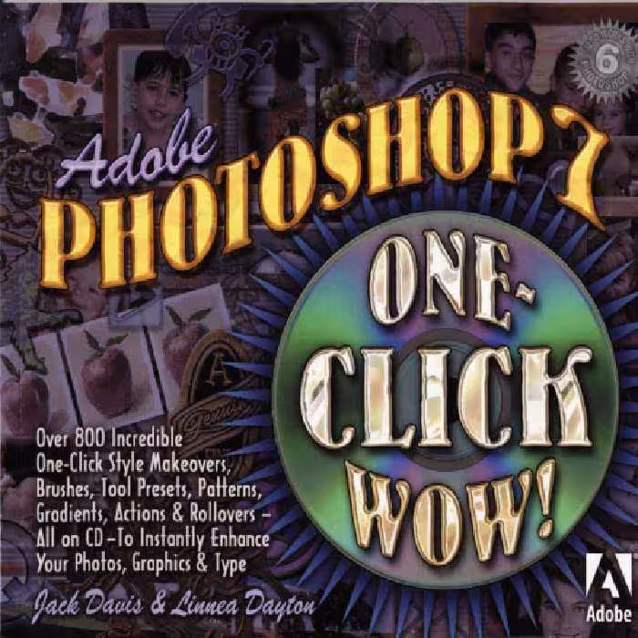 خرید و دانلود نسخه کامل کتاب Adobe(R) Photoshop(R) 7 One Click Wow!