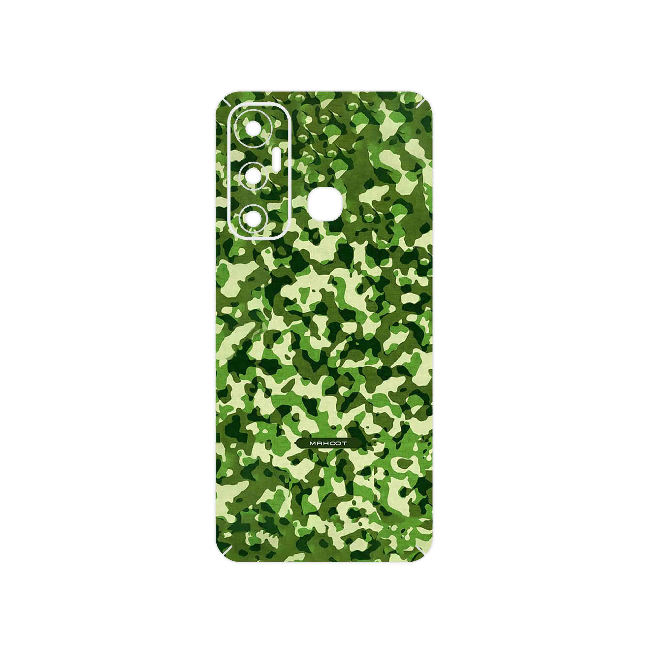 برچسب پوششی ماهوت مدل Army_Green مناسب برای گوشی موبایل اینفینیکس Hot 11