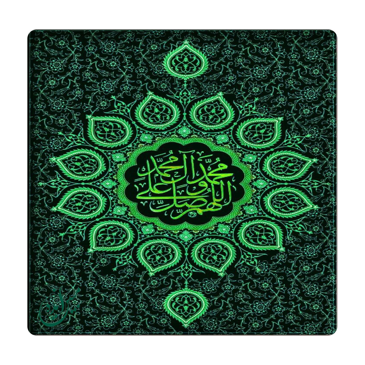 کاشی مبین ایده مدل صلوات km10 کد 675