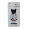 کاور مدل 3D طرح بولداگ کد 260 مناسب برای گوشی موبایل اپل iPhone 12
