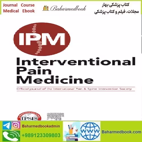 Interventional Pain Medicine Volume 1 Issue 1 to 4 2022 TRU