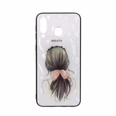 کاور طرح دختر کد 03 مناسب برای گوشی موبایل سامسونگ Galaxy M30 