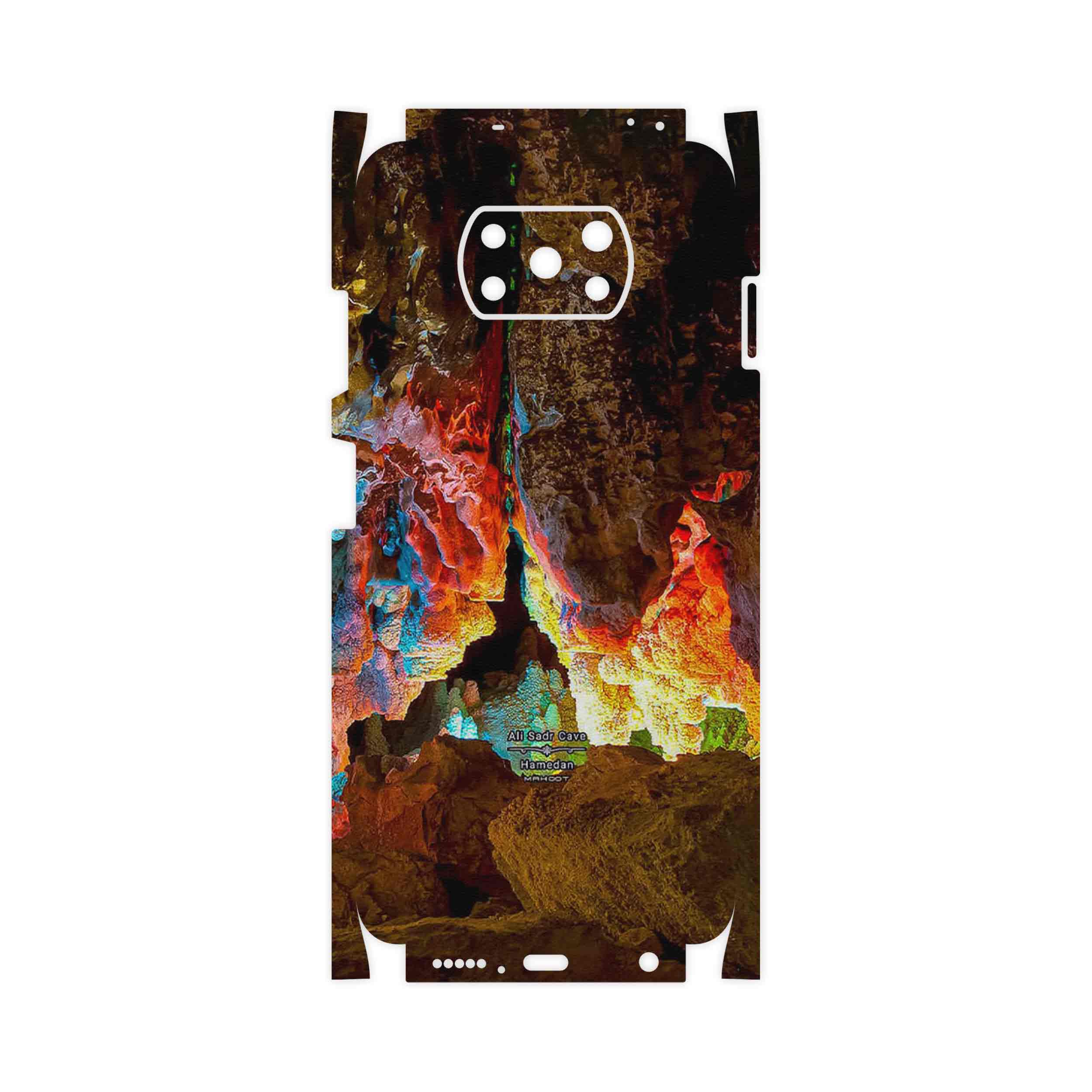 برچسب پوششی ماهوت مدل Ali Sadr Cave-FullSkin مناسب برای گوشی موبایل شیائومی Poco X3 NFC