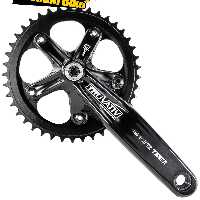 طبق قامه دوچرخه برند SRAM مشکی TRUVATIV RACING TEAM تک سرعته 41 دندانه TRUVATIV CRANK RACING TEAM Single Speed 41 T - آسمان دوچرخ