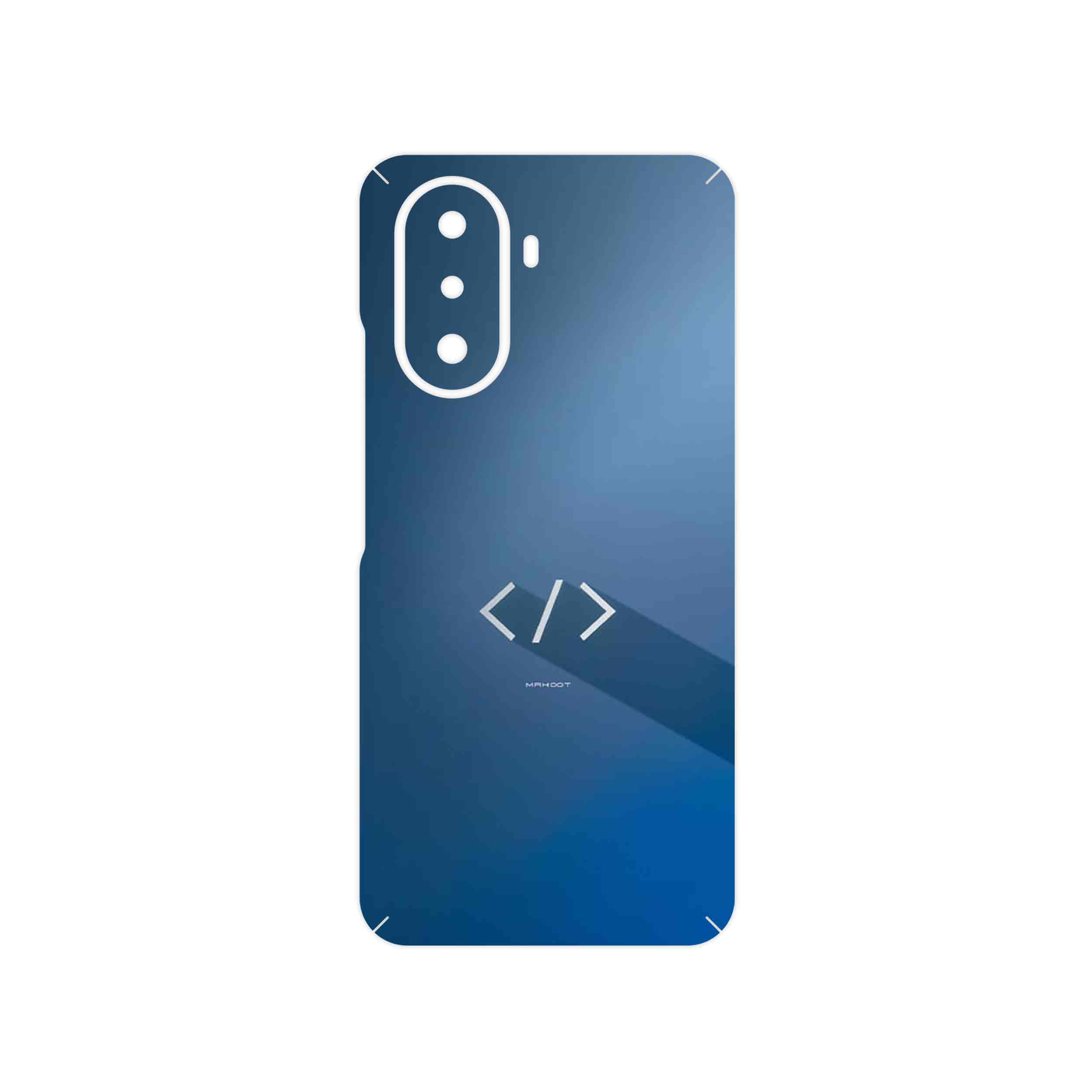 برچسب پوششی ماهوت مدل Minimal Coding icon مناسب برای گوشی موبایل هوآوی Nova Y70 Plus