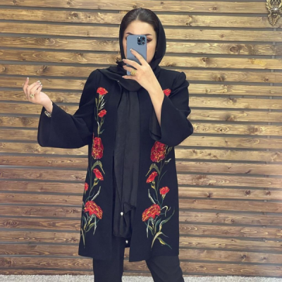 مدل مانتو مجلسی گلدوزی مزونی