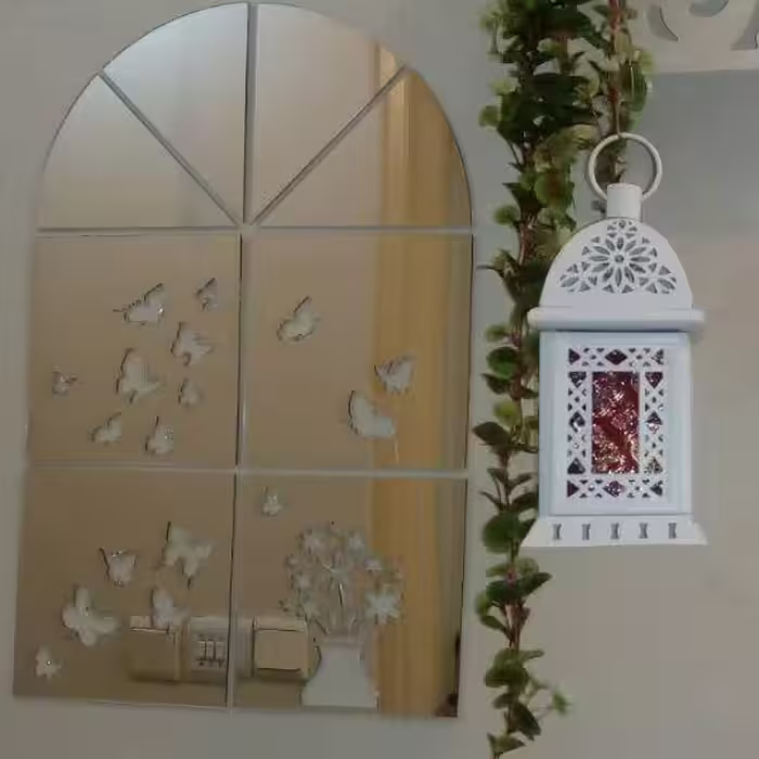 آینه طرح پنجره سنتی