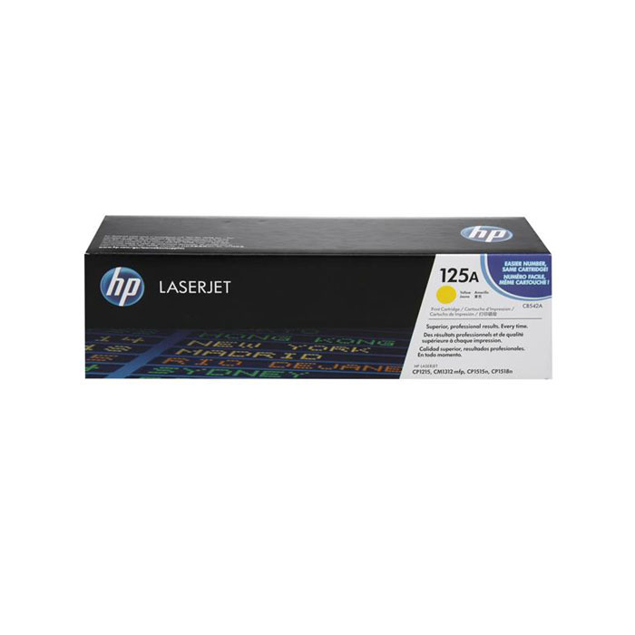 تونر کارتریج لیزری زرد اچ پی HP 125A