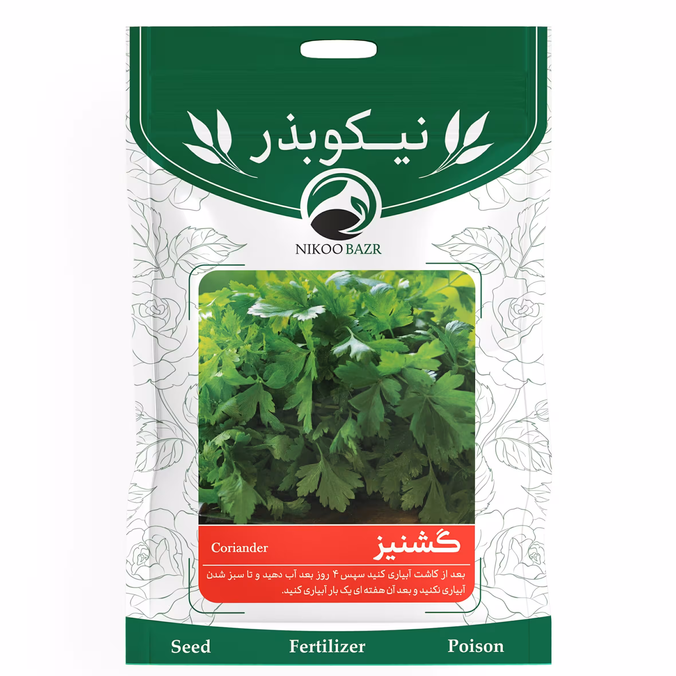 بذر گشنیز تخم گشنیز  (برای کاشتن)