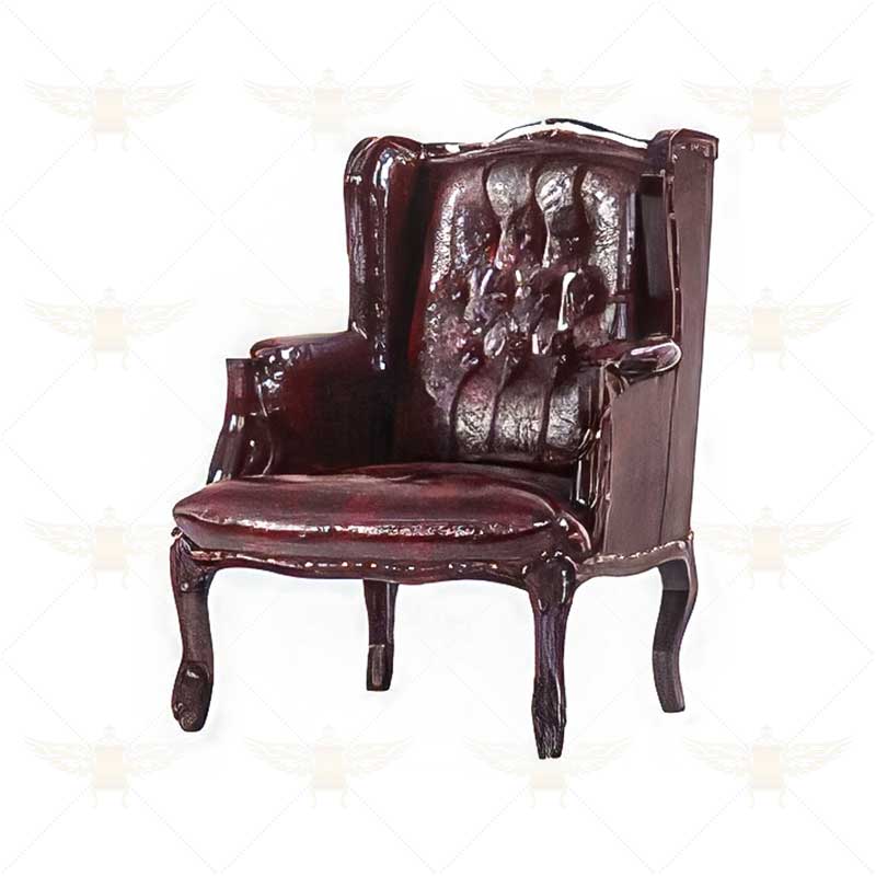 مبل اداری تک نفره کوئین ابزاری