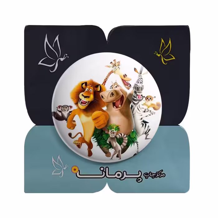 پیکسل پرمانه طرح ماداگاسکار کد pm 15987