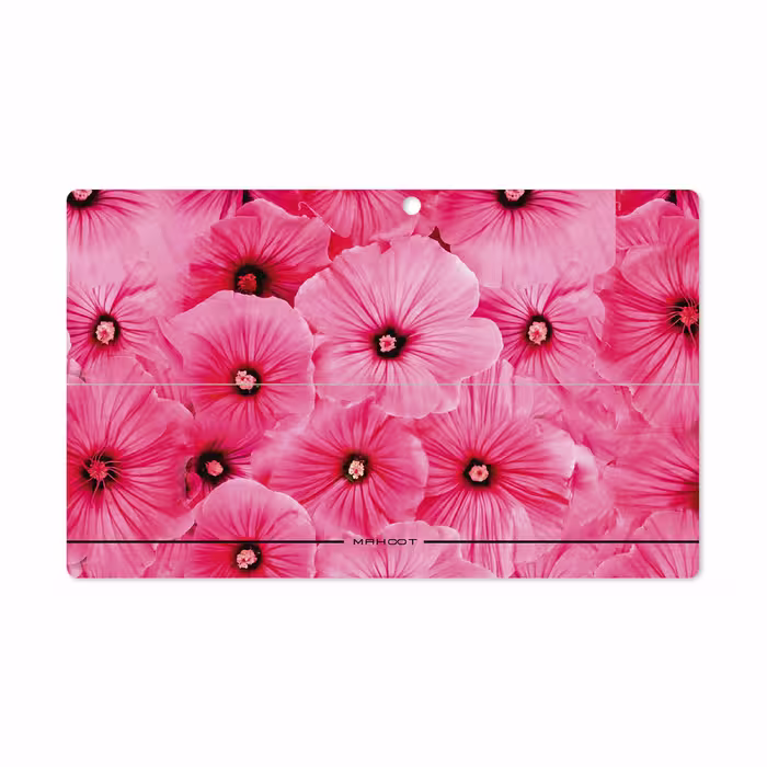 برچسب پوششی ماهوت مدل Pink-Flower مناسب برای تبلت مایکروسافت Surface Pro 2 2013