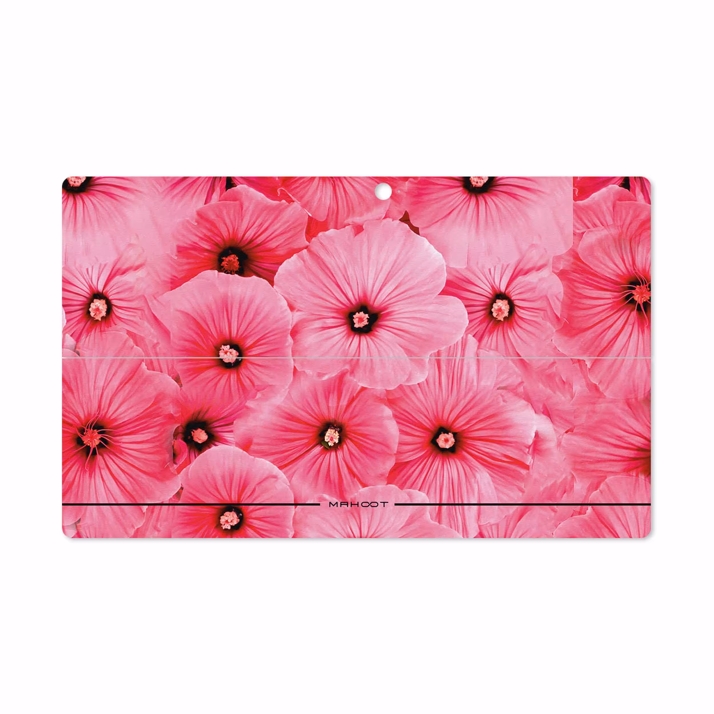 برچسب پوششی ماهوت مدل Pink-Flower مناسب برای تبلت مایکروسافت Surface Pro 2 2013