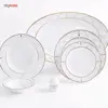 سرویس غذاخوری 102 پارچه چینی زرین ایران سری ایتالیا اف مدل Roma درجه یک