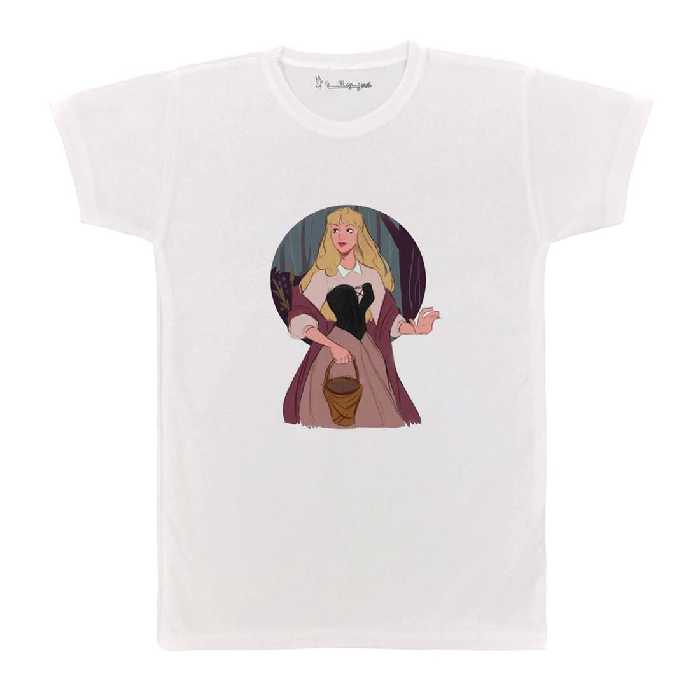 تی شرت بچگانه پرمانه طرح زیبای خفته کد pmt.5769