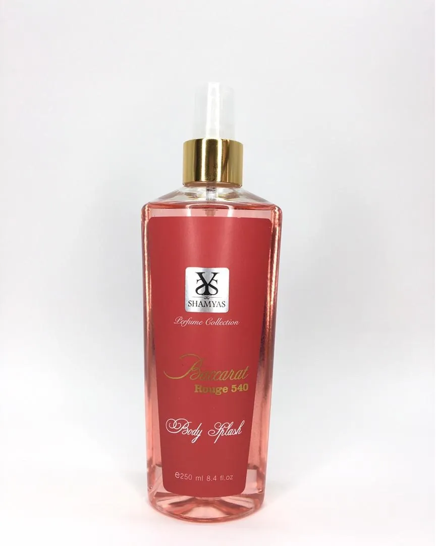 بادی اسپلش زنانه شمیاس مدل Baccarat Rouge 540