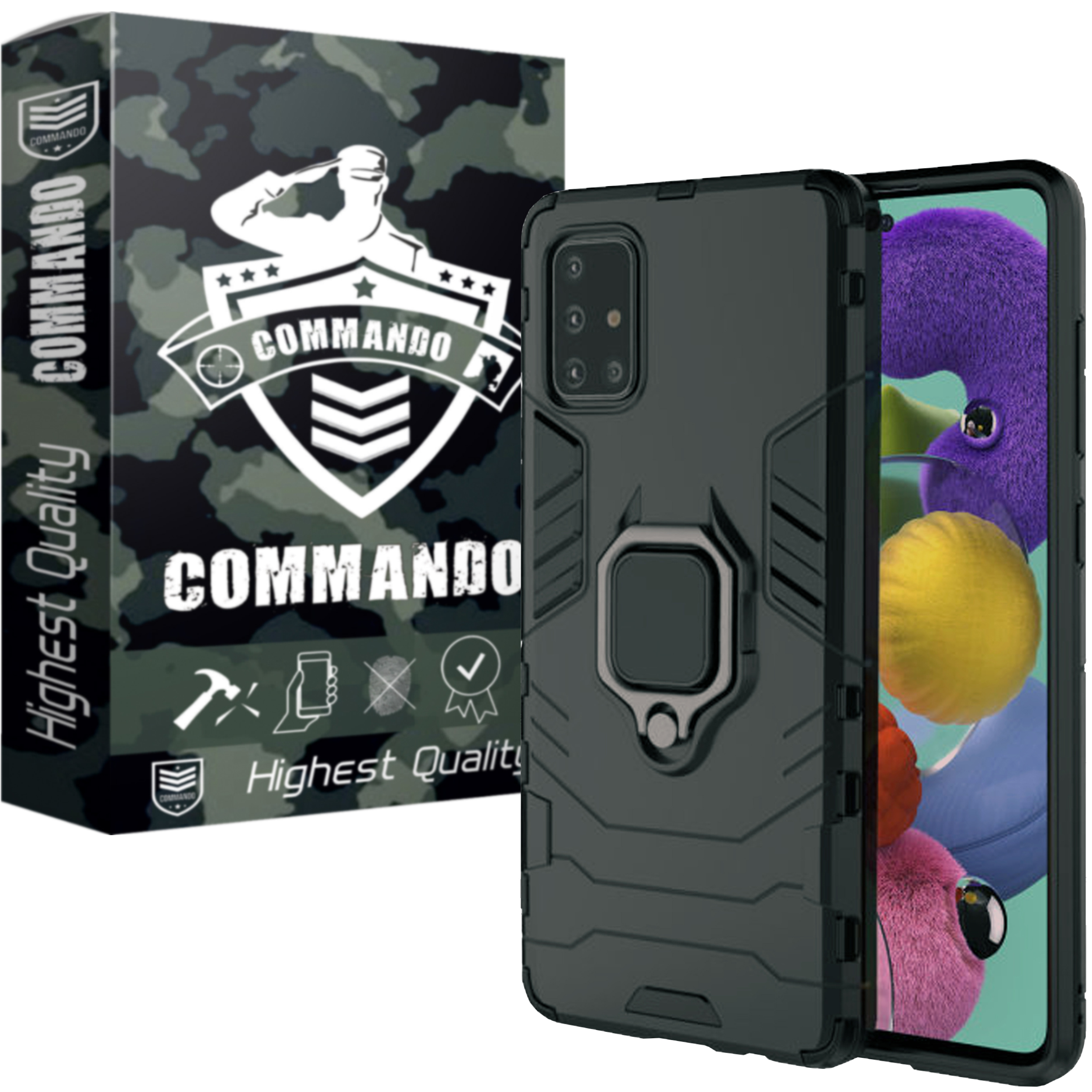  کاور کماندو مدل ASH21 مناسب برای گوشی موبایل سامسونگ Galaxy A31