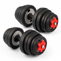 دمبل متغیر 20 کیلویی رکورد با دسته دمبل بسته 2 عددی