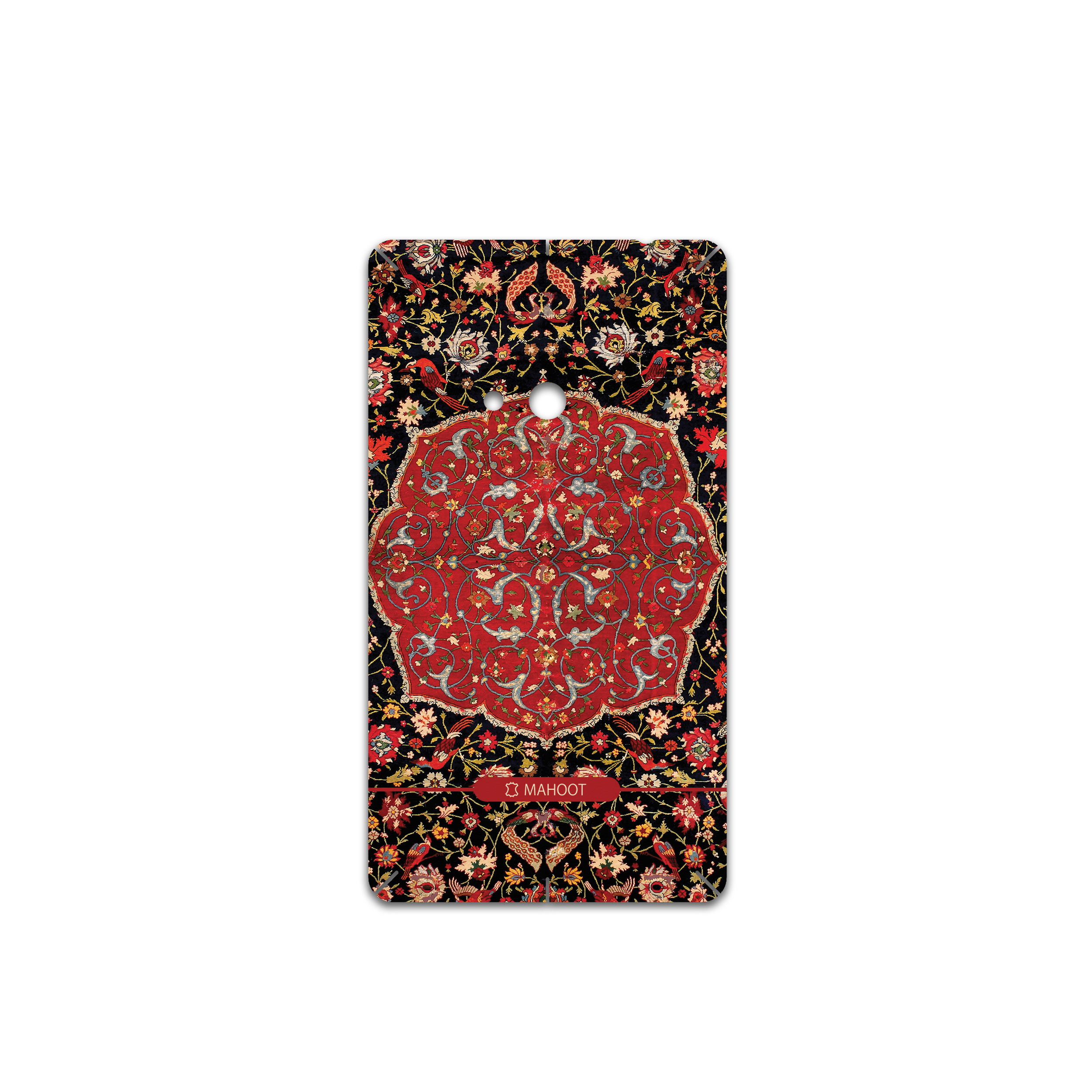 برچسب پوششی ماهوت مدل Persian-Carpet-Red مناسب برای گوشی موبایل نوکیا Lumia 625