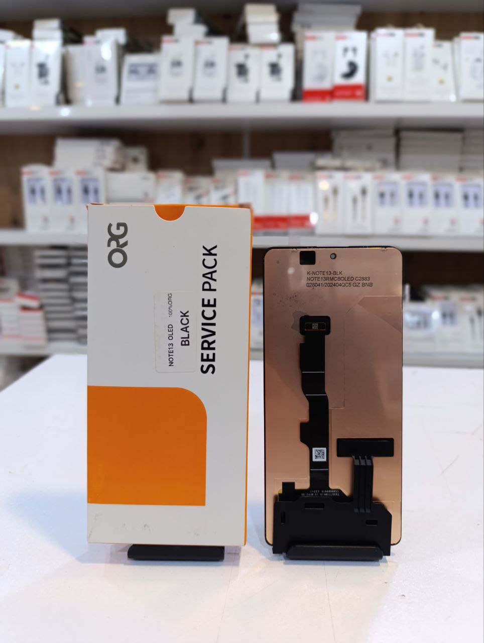 LCD Xiaomi Redmi Note 13 4G Black OLED Service Pack سرویس پک
