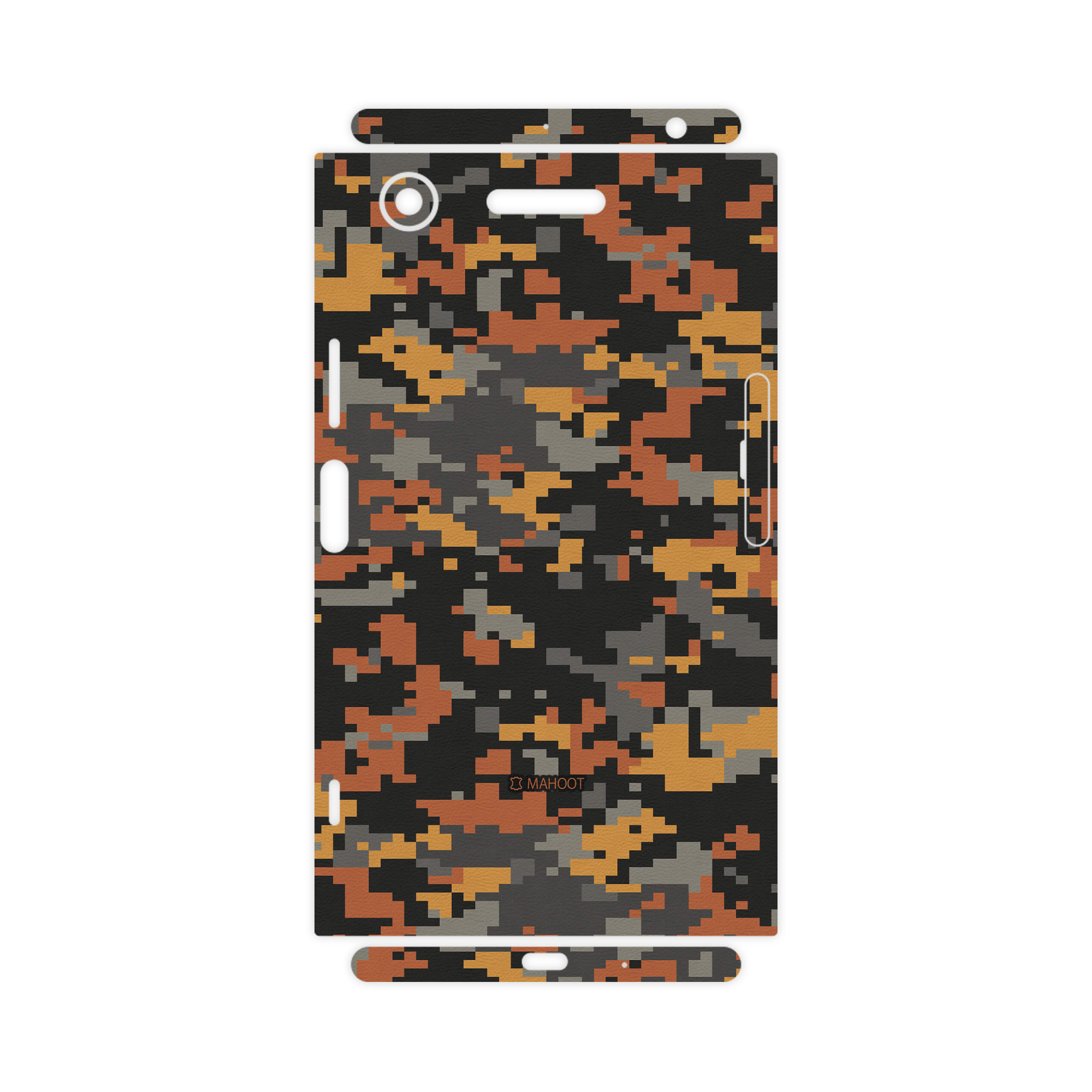 برچسب پوششی ماهوت مدل Army-Autumn-pixel-FullSkin مناسب برای گوشی موبایل سونی Xperia XZ1