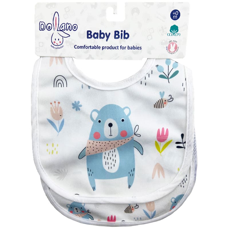 پیش بند نوزادی Baby Bio دو عددی خرس دولانو Dolano