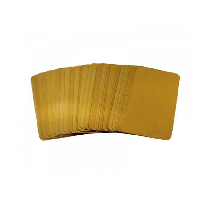 کارت پی وی سی طلایی بسته 200 عددی