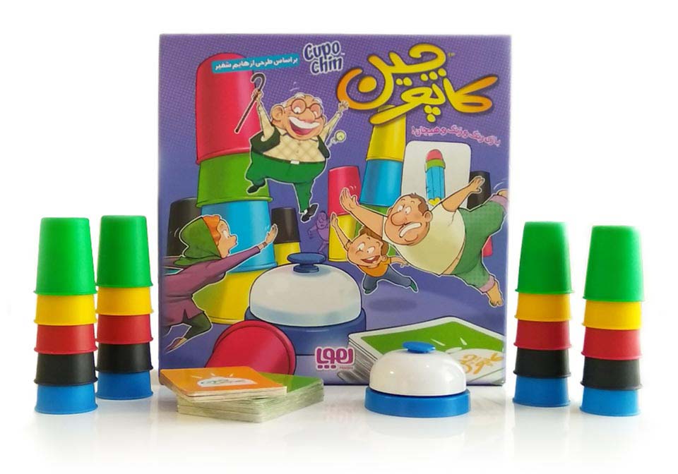 بسته ی بازی کارتی کاپوچین 1 (بازی رنگ و زنگ و هیجان!)،(باجعبه) - ناشربوک | خرید آنلاین کتاب