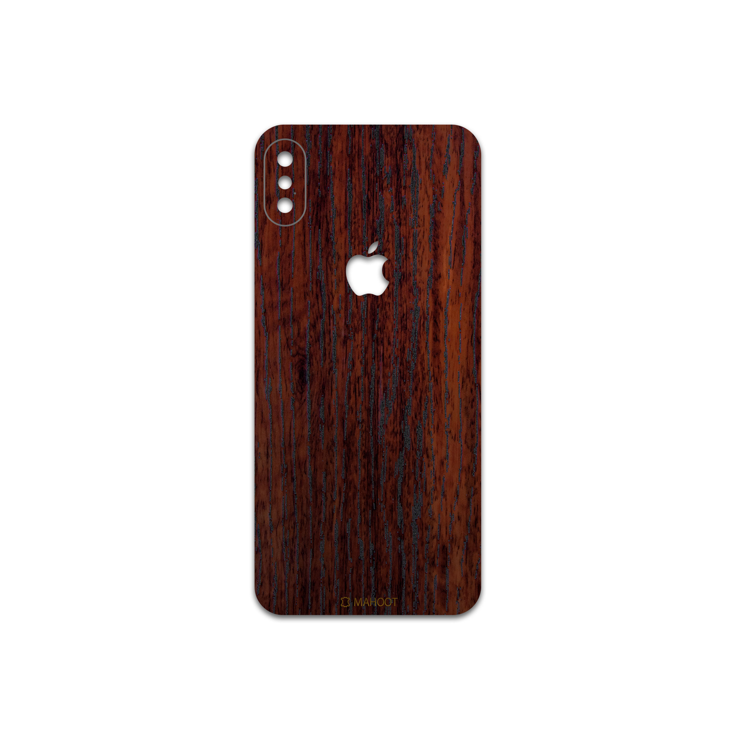 برچسب پوششی ماهوت مدل Red-Wood مناسب برای گوشی موبایل اپل iPhone X