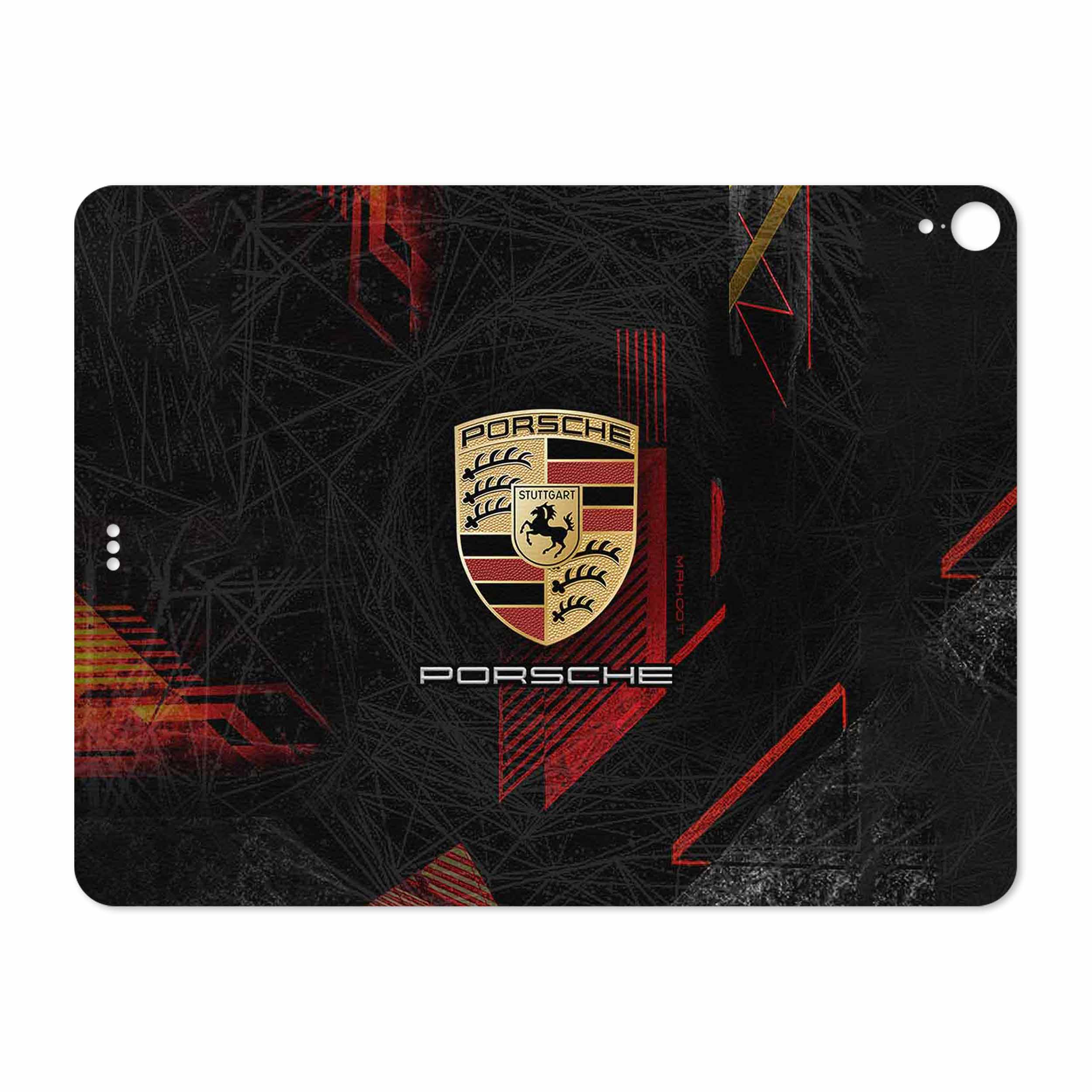برچسب پوششی ماهوت مدل Porsche-Logo مناسب برای تبلت اپل iPad Pro 12.9 (GEN 3) 2018 A1895