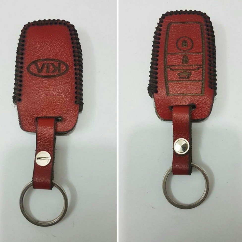 کاور سوئیچ کیا،اپتیما،سراتو دستدوز دوخته شده با چرم طبیعی قابل اجرا در رنگ دلخواه