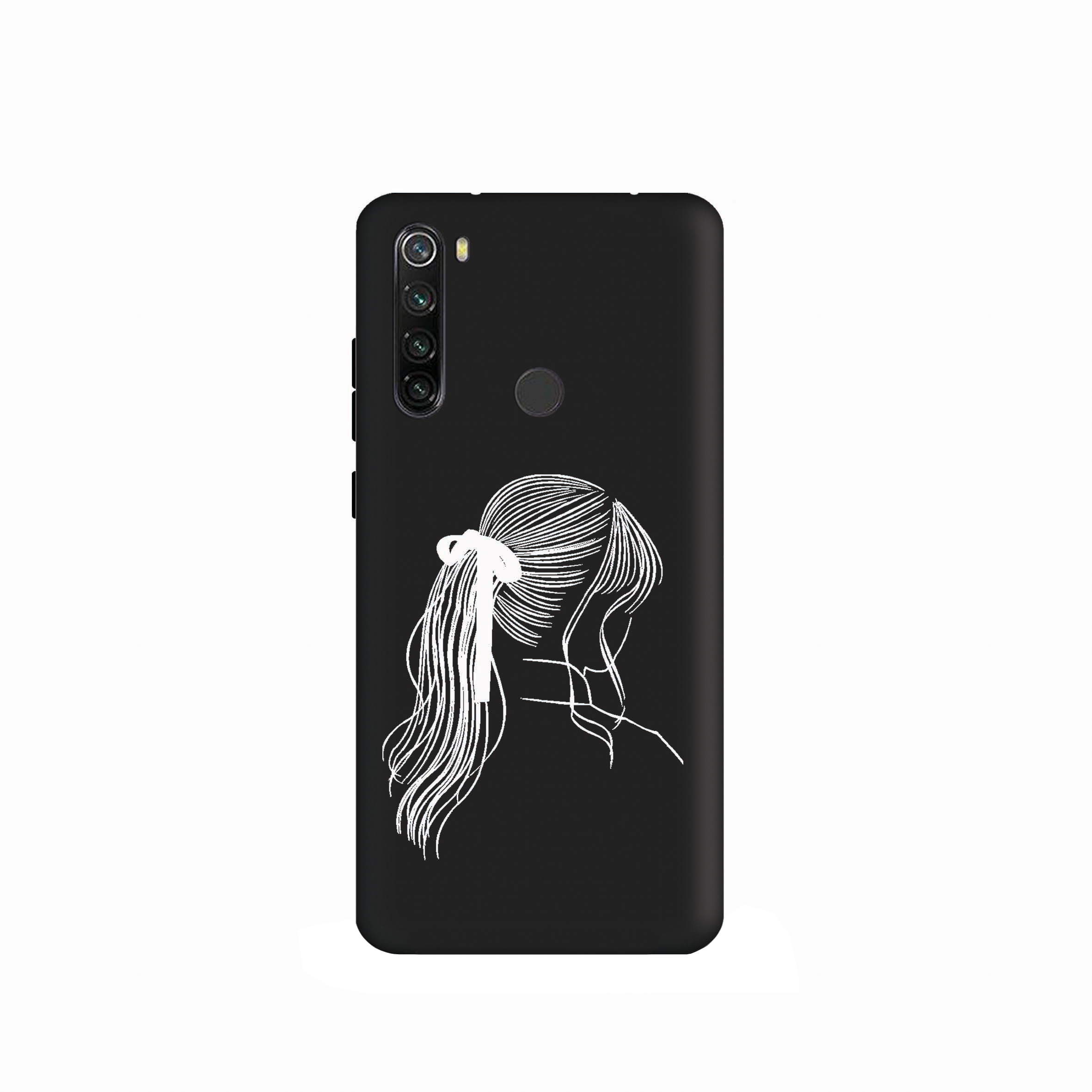 کاور طرح دخترانه کد 95 مناسب برای گوشی موبایل شیائومی Redmi note 8