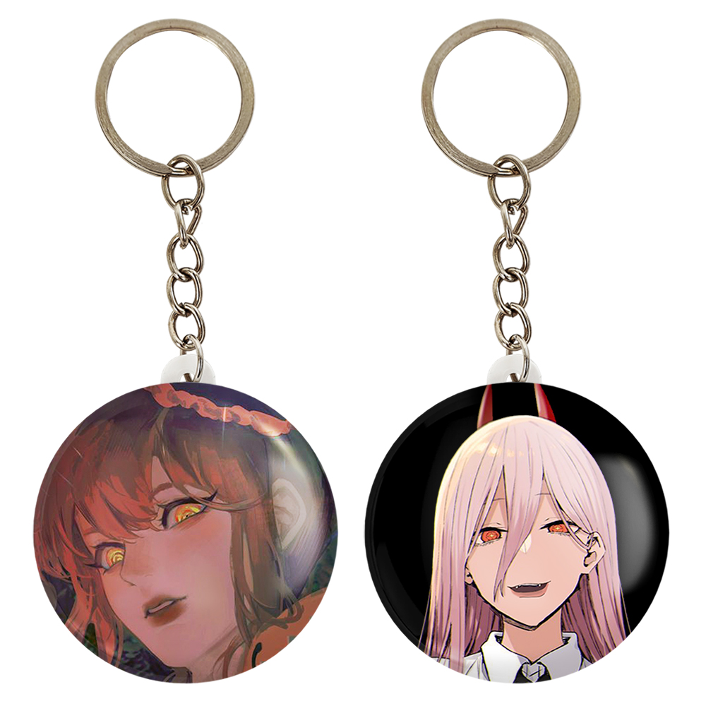 جاکلیدی خندالو مدل پاور و ماکیما انیمه مرد اره ای کد 1789817904 مجموعه 2 عددی