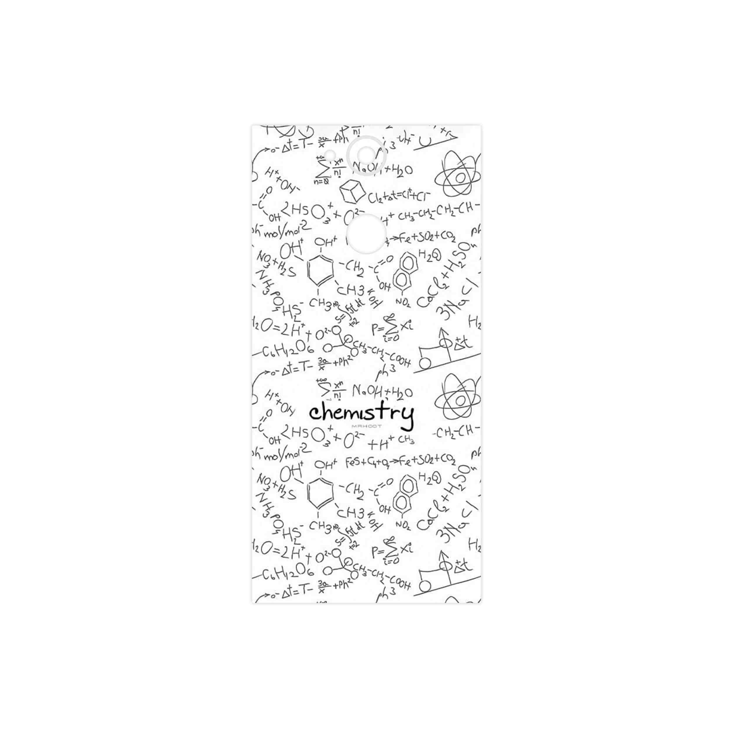 برچسب پوششی ماهوت مدل Chemistry Science مناسب برای گوشی موبایل سونی Xperia XA2