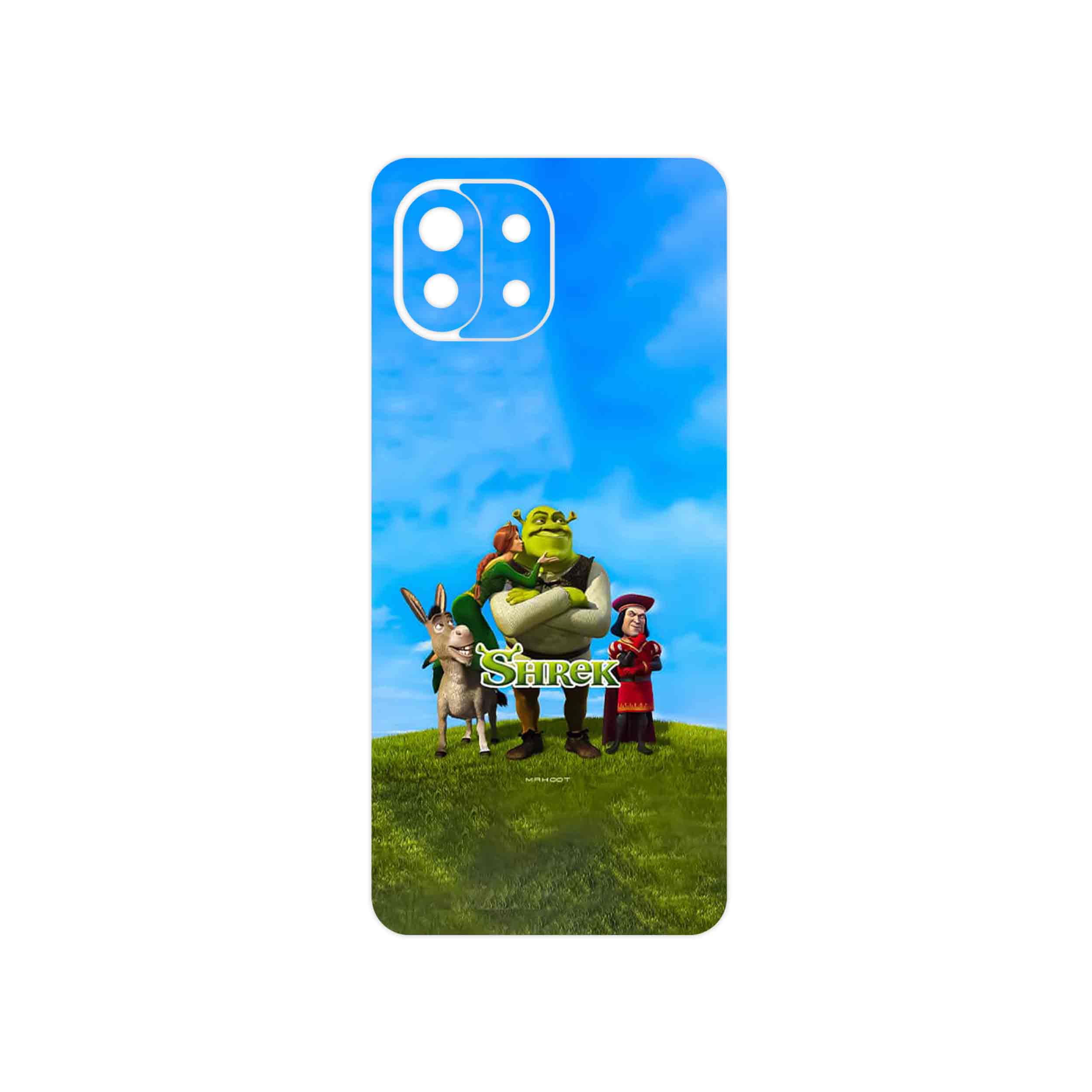 برچسب پوششی ماهوت مدل Shrek مناسب برای گوشی موبایل شیائومی MI 11 LITE