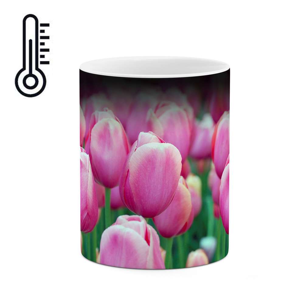 ماگ حرارتی طرح گل مدل mgh12126