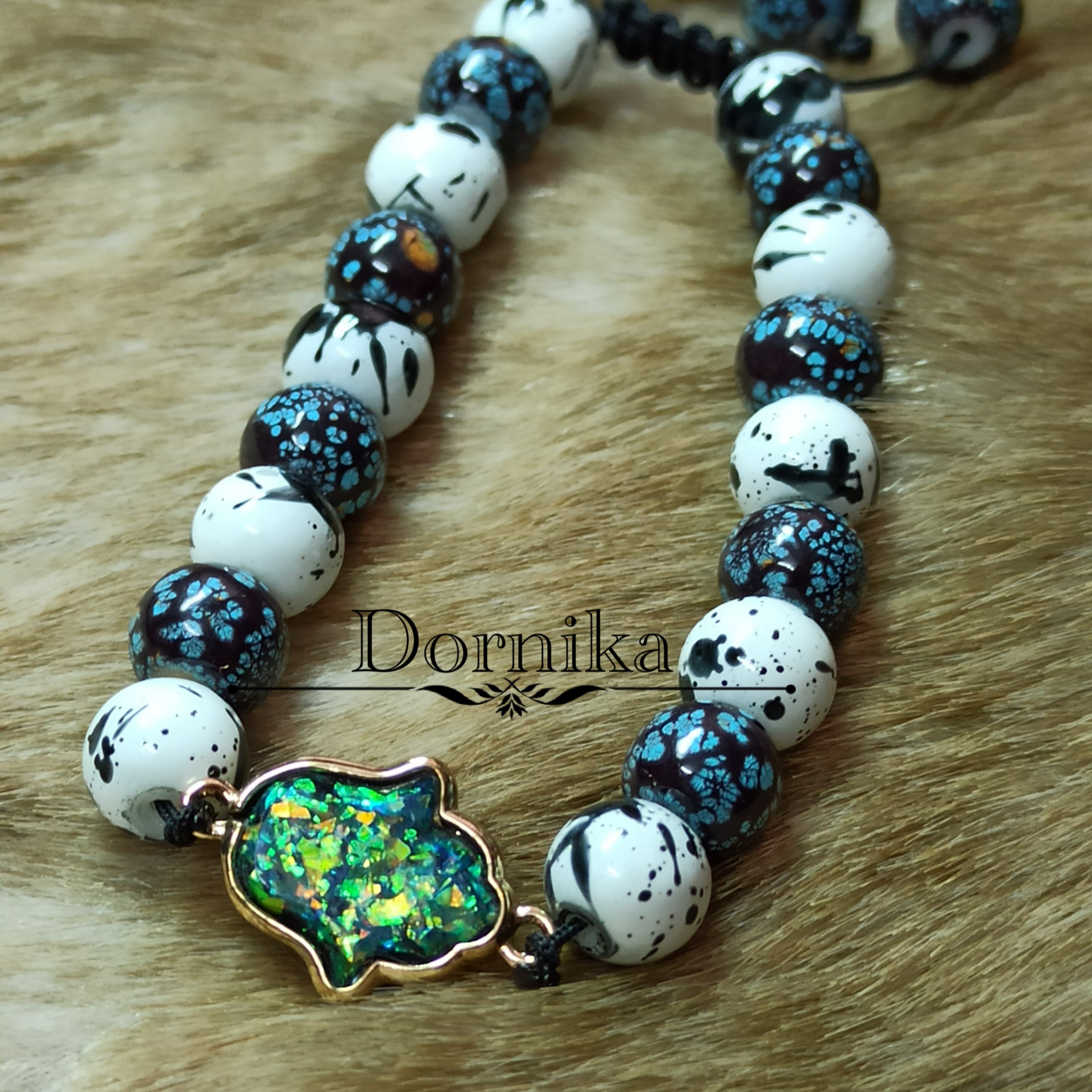 دستبند کشویی طرح اوپال 