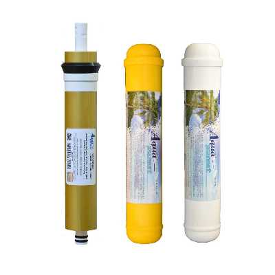 فیلتر دستگاه تصفیه کننده آب آکوا پیورست مدل AP-GOLD003 مجموعه 3 عددی