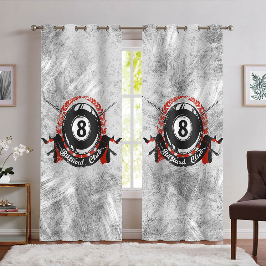 پرده پانچی طرح توپ بیلیارد PK-7345