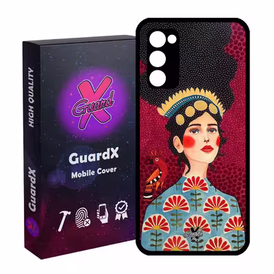 کاور گارد ایکس طرح Girl مدل Glass10179 مناسب برای گوشی موبایل سامسونگ Galaxy S20 FE