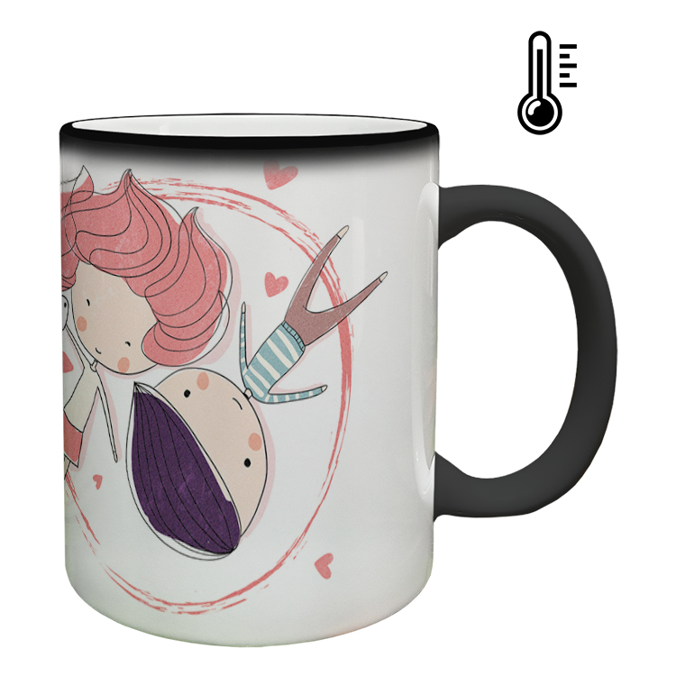 ماگ حرارتی مدل عاشقانه کد 176