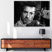 تابلو شاسی گالری استاربوی طرح رابرت داونی جونیور مدل بازیگران هالیوود 010