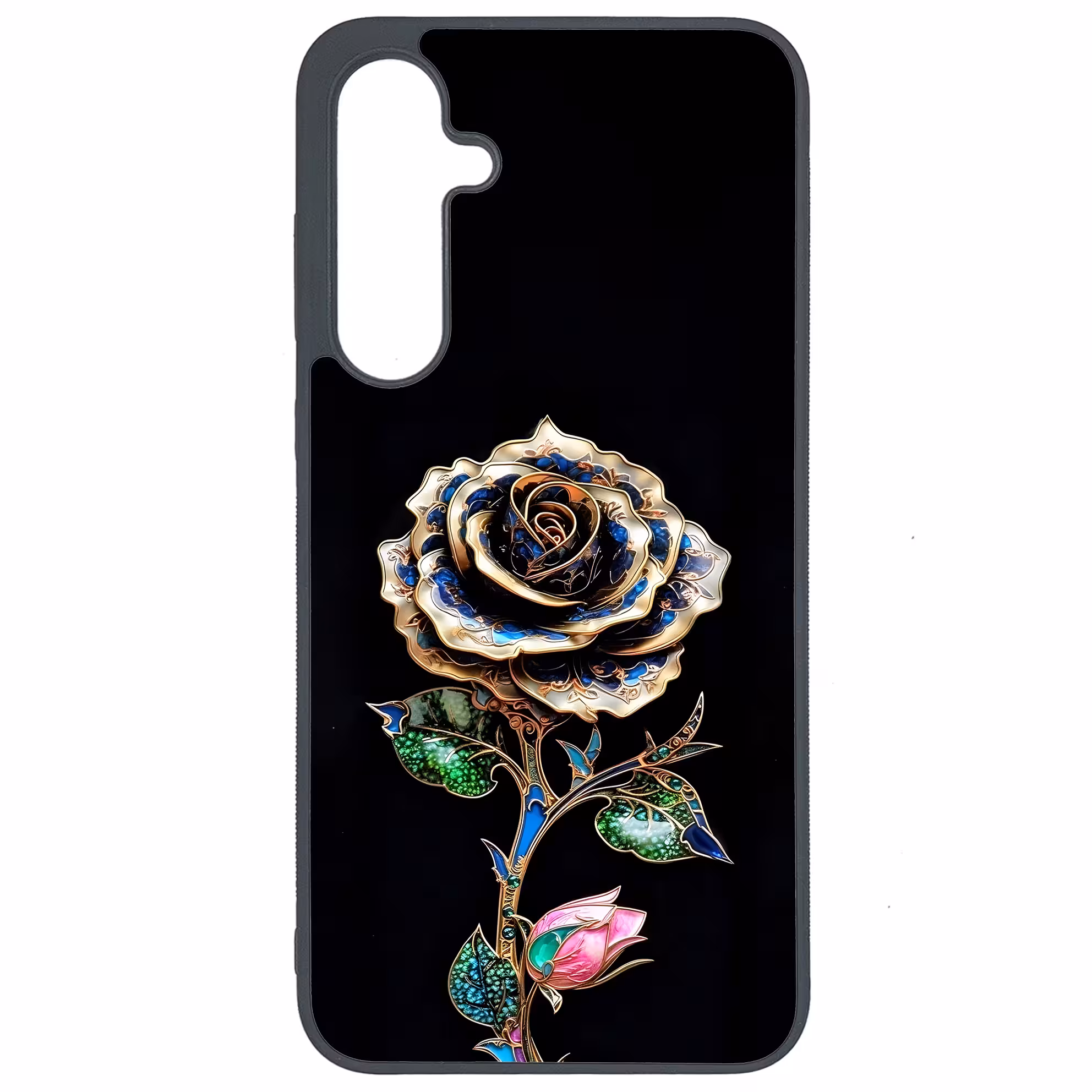 کاور طرح گل کد G-035 مناسب برای گوشی موبایل سامسونگ Galaxy A35 | دیجی قاب دونی