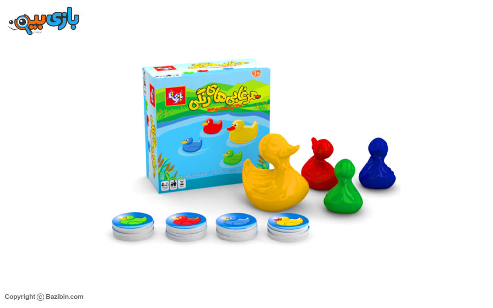 لعبه الطاوله البط الملون من بازی تا