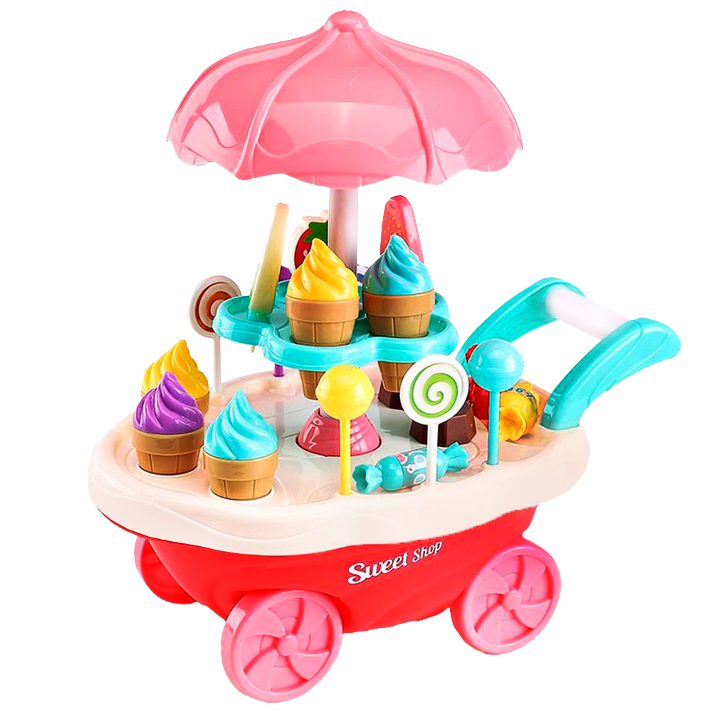 اسباب بازی چرخ بستنی فروشی مدل Sweet Cart کد 668-56