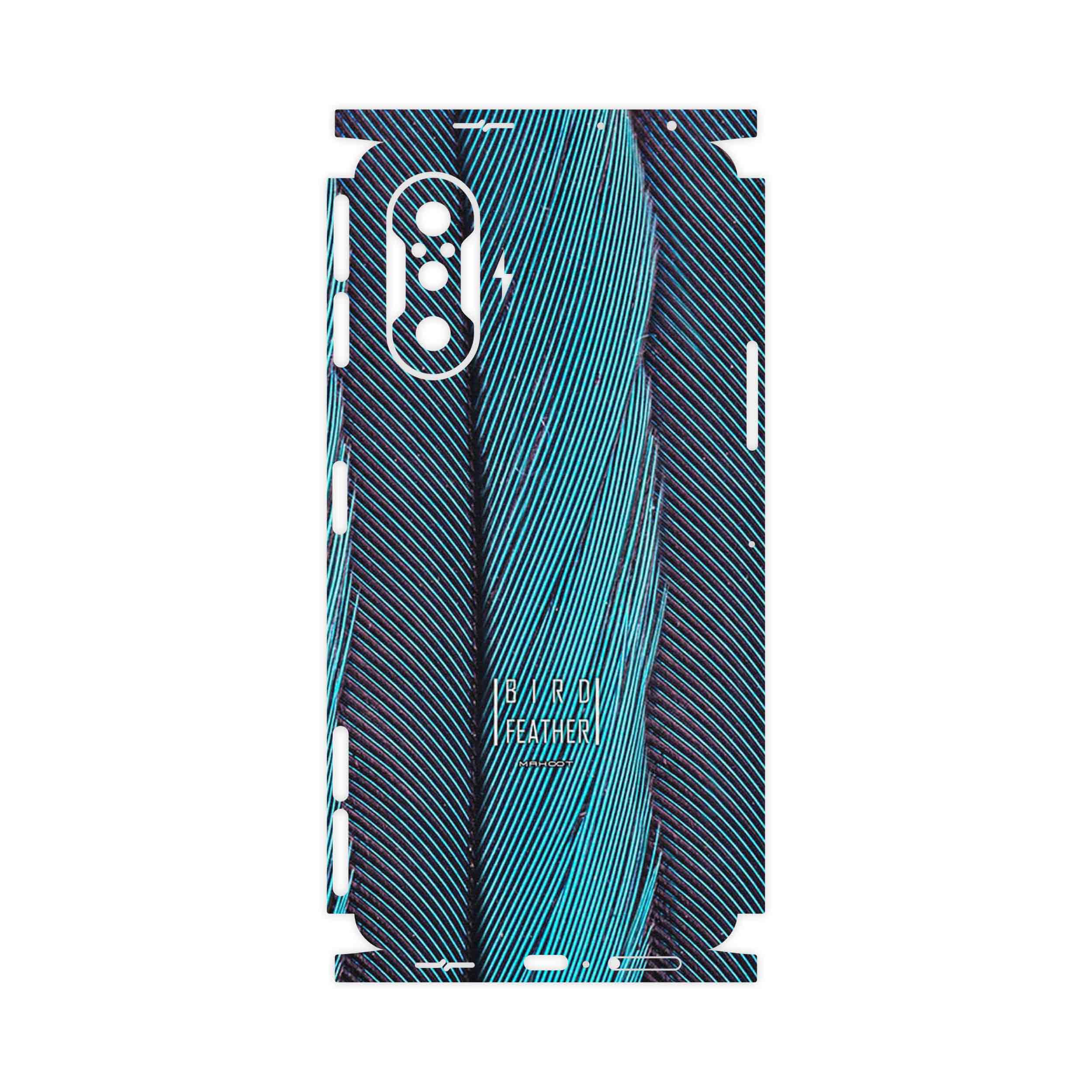 برچسب پوششی ماهوت مدل Turquoise feathers-FullSkin مناسب برای گوشی موبایل شیائومی Redmi K40 Gaming