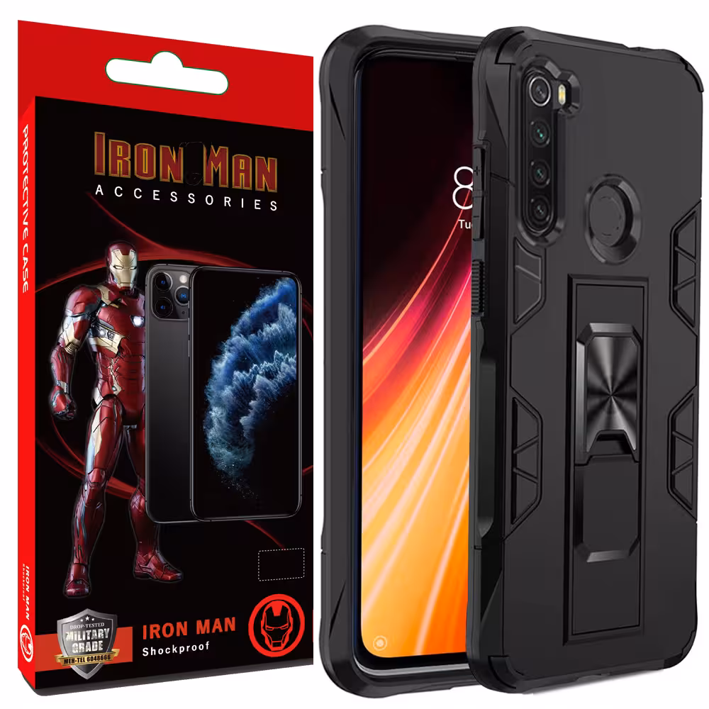 کاور آیرون من مدل Armor مناسب برای گوشی موبایل شیایومی Redmi Note8