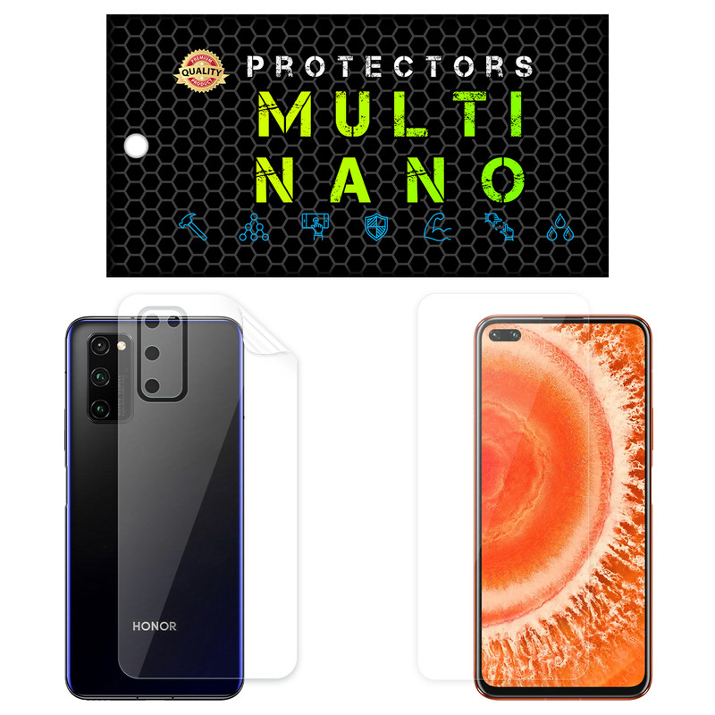 محافظ صفحه نمایش مولتی نانو مدل X-SFT مناسب برای گوشی موبایل آنر V30 به همراه محافظ پشت | کالا برتری